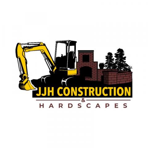 JJH Construction & Hardscapes Logo